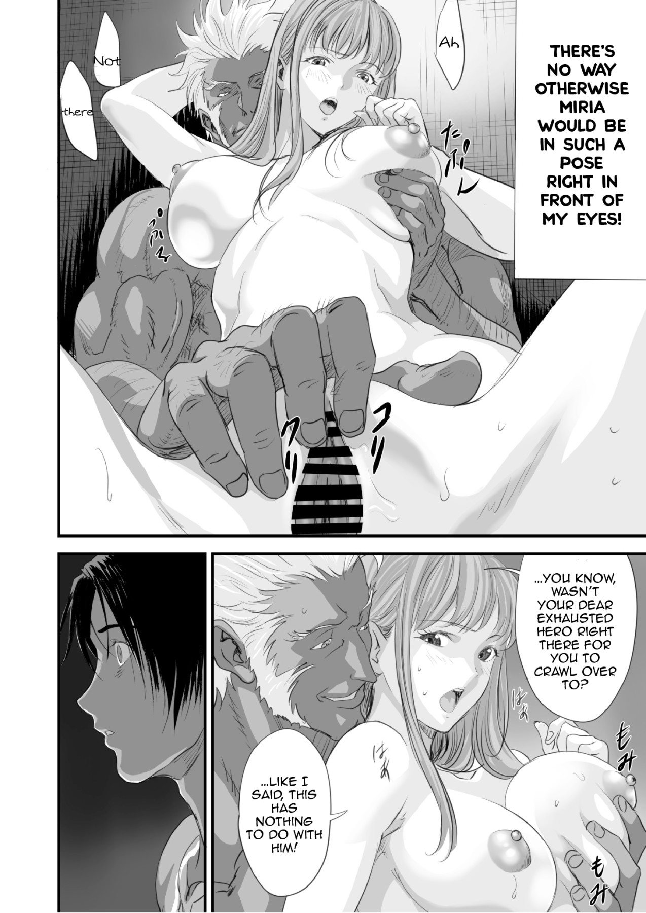 Hentai Manga Comic-The End of the Line for the Cuckold Hero-Read-15